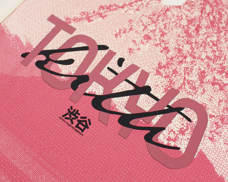Kith Tokyo Exclusive Soccer Jersey Pink White (SS25)