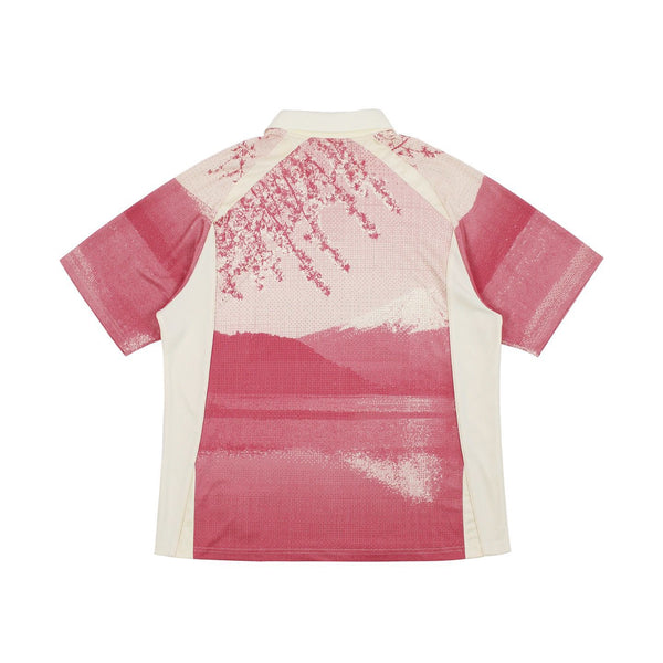 Kith Tokyo Exclusive Soccer Jersey Pink White (SS25)