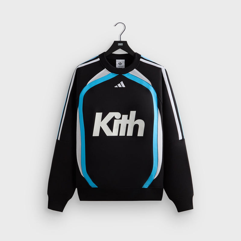 Kith x adidas Football Crewneck Black