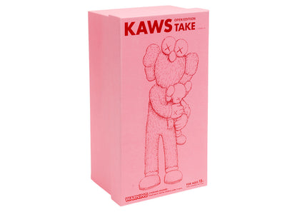 KAWS Take Vinyl Figure Pink