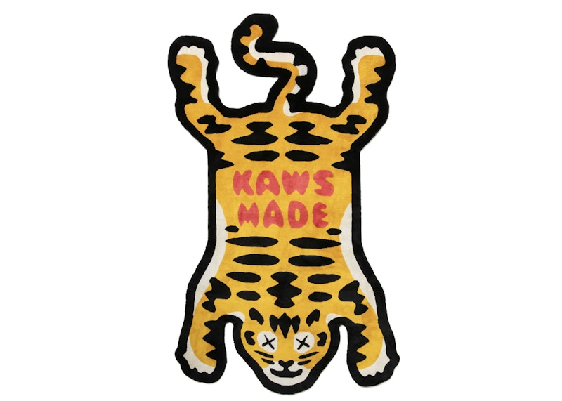 KAWS x Human Made Tiger Silk Rug