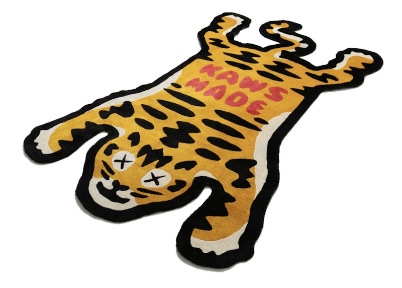 KAWS x Human Made Tiger Silk Rug