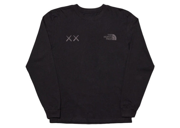 KAWS x The North Face L/S T-shirt Black