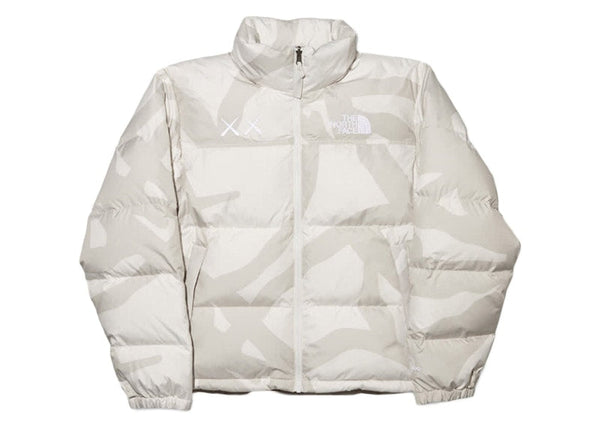 Veste Nuptse rétro 1996 KAWS x The North Face, Ivoire clair de lune 