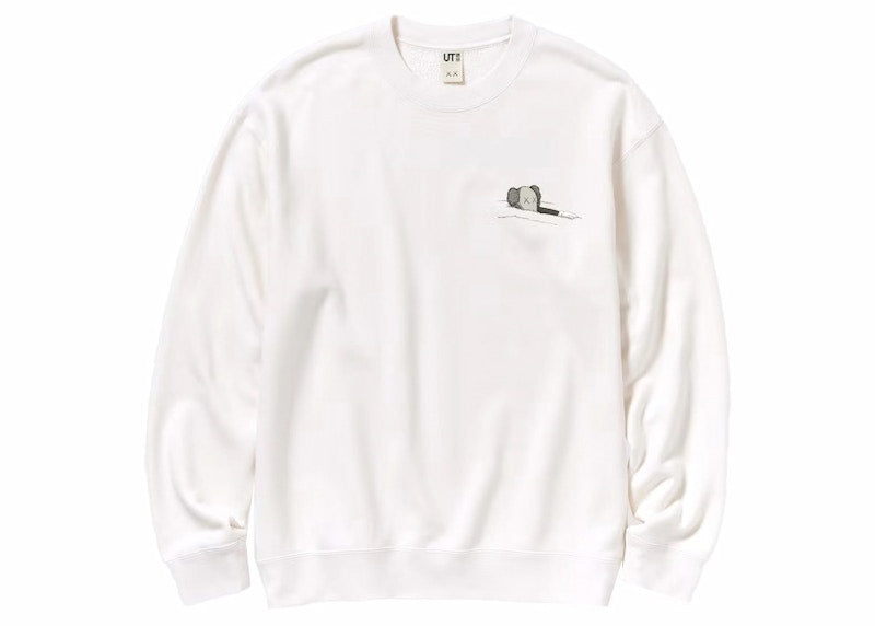 KAWS x Uniqlo Longsleeve Sweatshirt (US Sizing) Off White