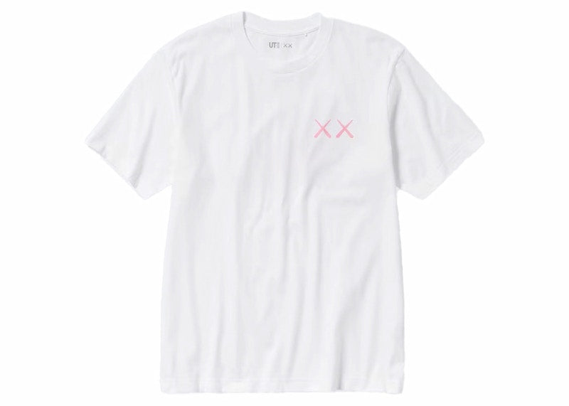 T-shirt graphique à manches courtes KAWS x Uniqlo UT (taille US) Blanc 