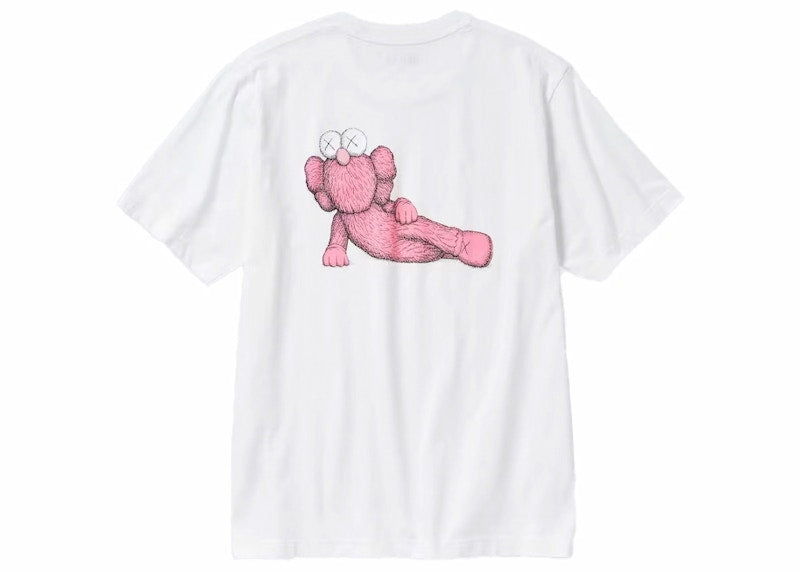 T-shirt graphique à manches courtes KAWS x Uniqlo UT (taille US) Blanc 