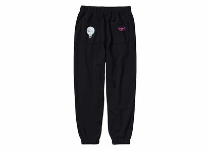 KAWS x Uniqlo Warhol 476120 Sweatpants Black