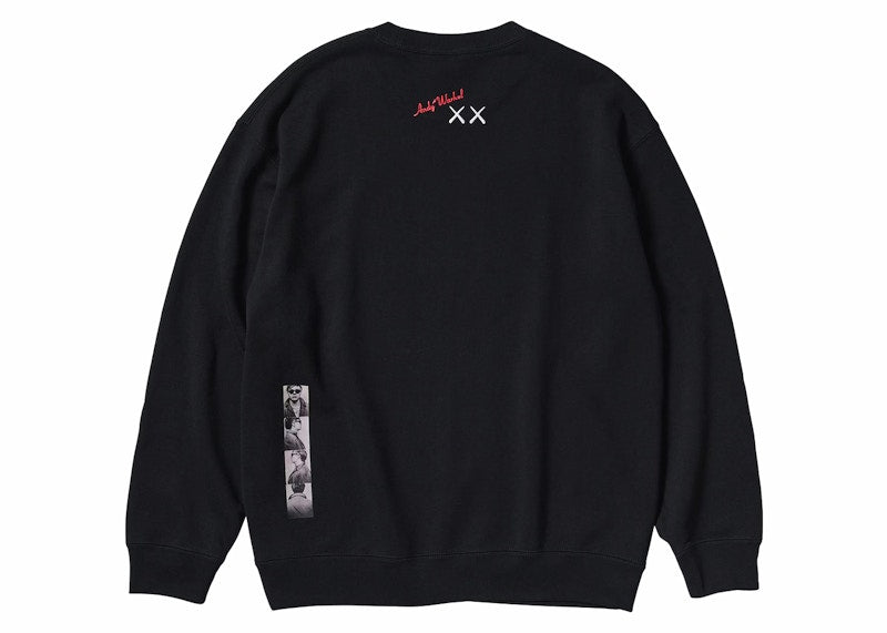 KAWS x Uniqlo Warhol Graphic 476119 Sweatshirt Black