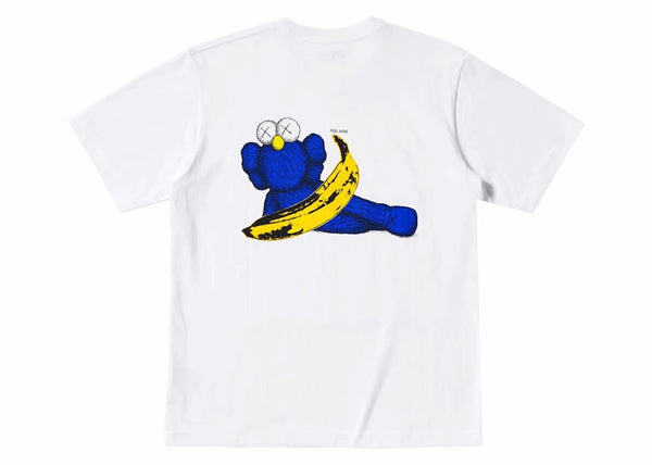 T-shirt KAWS x Uniqlo Warhol UT Graphic 471321 Blanc