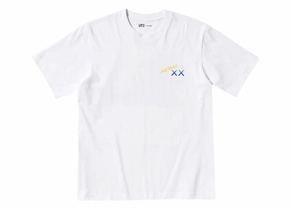 T-shirt KAWS x Uniqlo Warhol UT Graphic 471321 Blanc