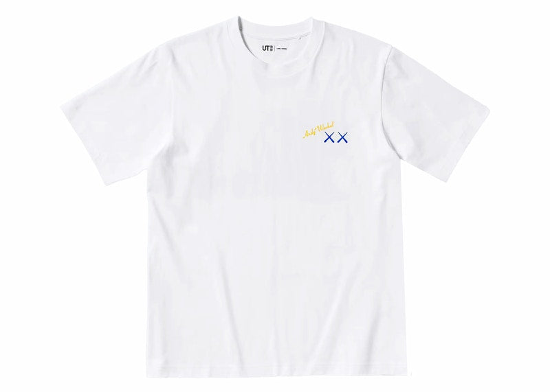 KAWS x Uniqlo Warhol UT Graphic 471321 T-shirt White