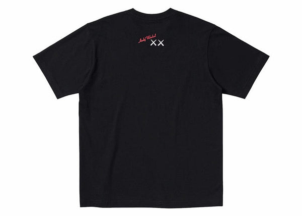 T-shirt KAWS x Uniqlo Warhol UT Graphic 476351 Noir