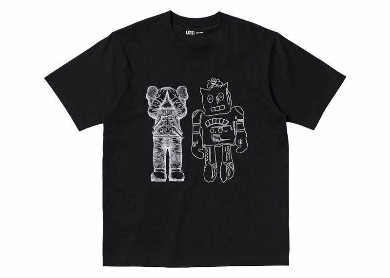 KAWS x Uniqlo Warhol UT Graphic 476351 T-shirt Black