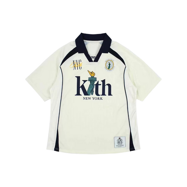 KITH New York Exclusive Soccer Jersey Beige (SS25)
