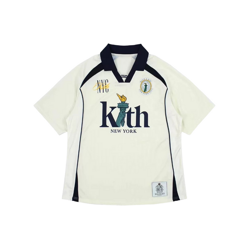 KITH New York Exclusive Soccer Jersey Beige (SS25)