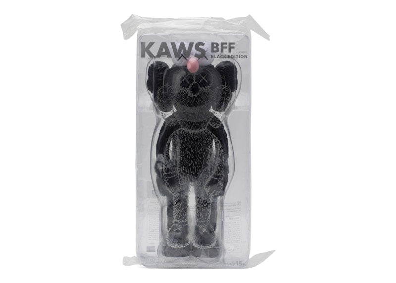 KAWS BFF Open Edition Vinyl Figure Black