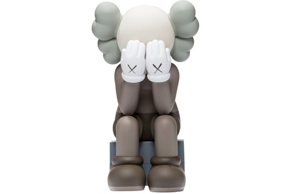 KAWS Passing Through Companion Vinyl Figure (2013) Brown