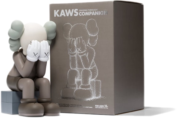 KAWS Passing Through Companion Vinyl Figure (2013) Brown