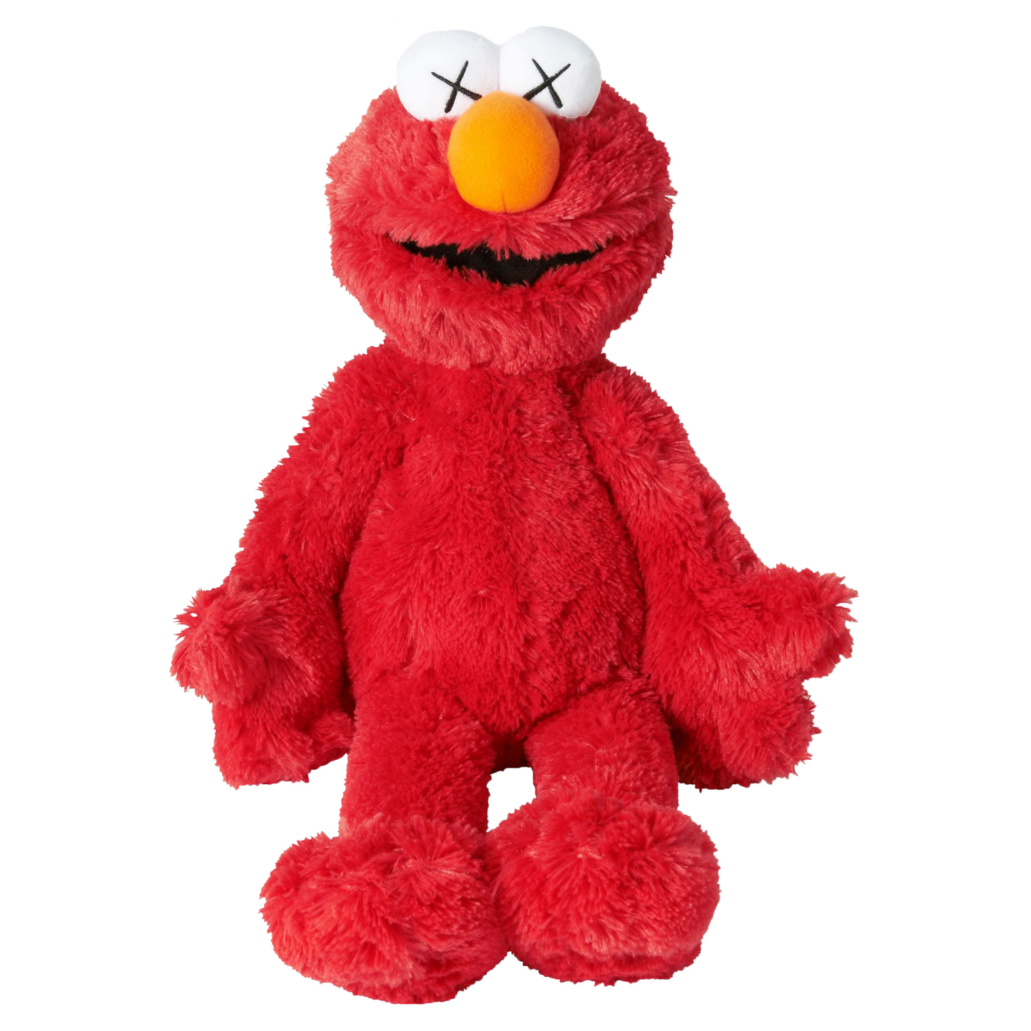 KAWS Sesame Street Uniqlo Elmo Peluche Rouge