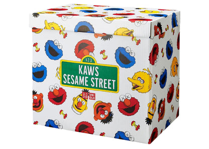 KAWS Sesame Street Uniqlo Peluche Coffret Complet Multi