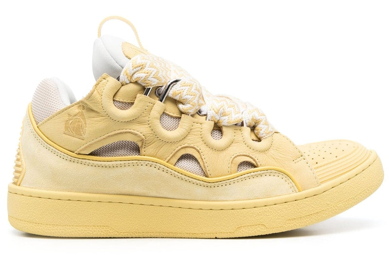 Lanvin Curb Sneaker Corn