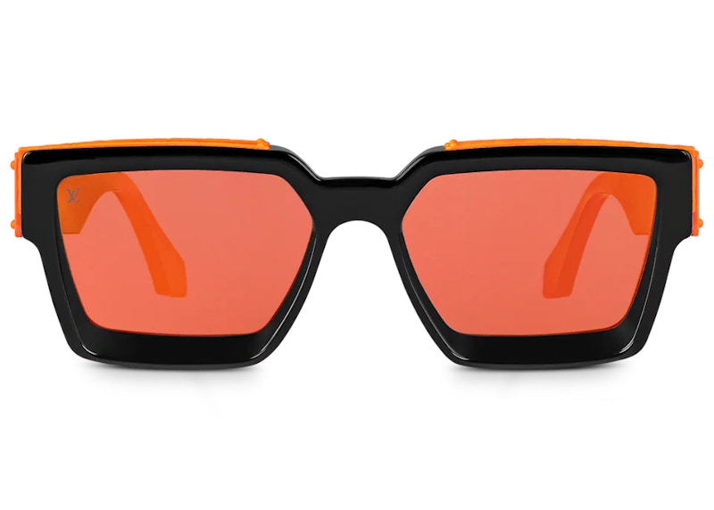 Louis Vuitton 1.1 Millionaires Sunglasses Black/Orange