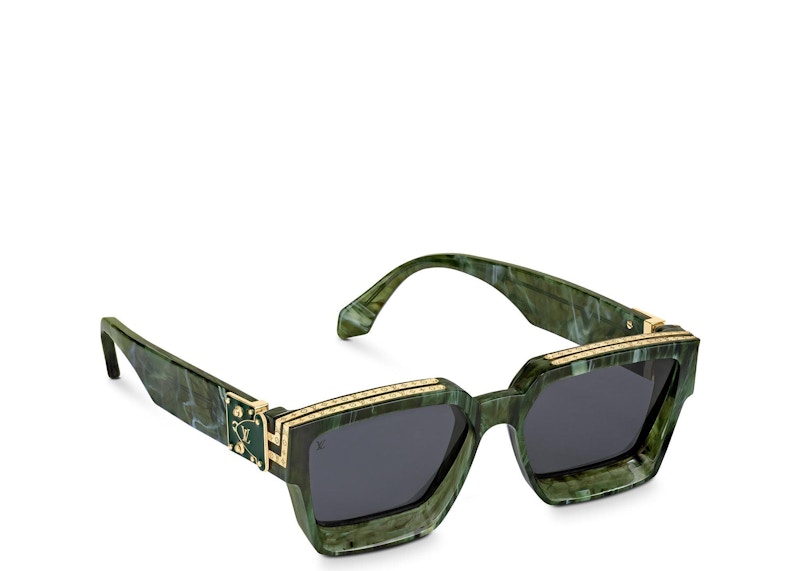 Louis Vuitton 1.1 Millionaires Sunglasses Green Marble