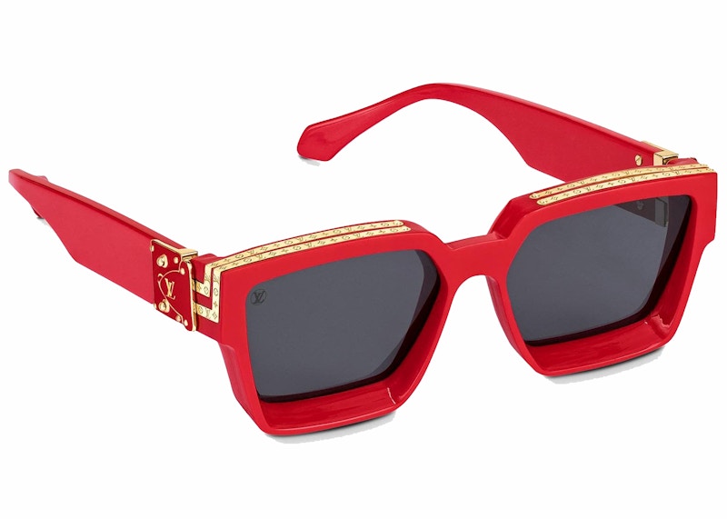 Louis Vuitton 1.1 Millionaires Sunglasses Red