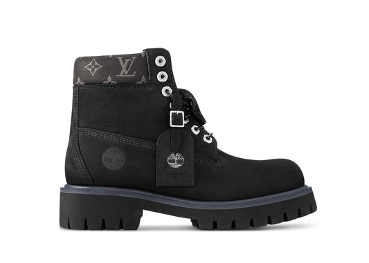 Louis Vuitton Timberland 6" Ankle Boot Black