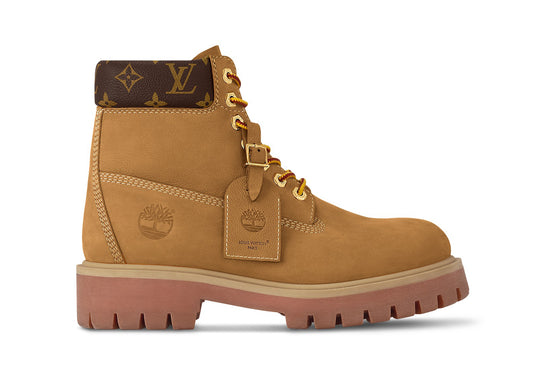 Louis Vuitton Timberland 6" Ankle Boot Wheat