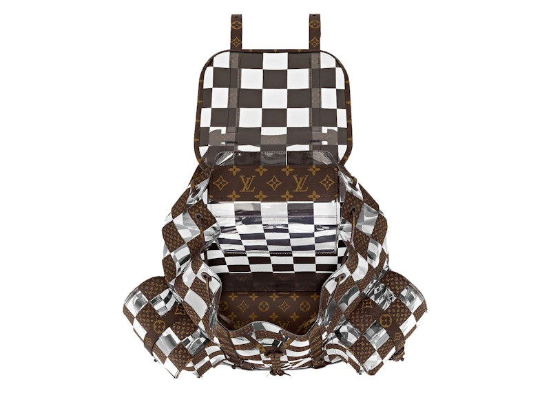 Louis Vuitton Christopher Backpack Brown/Clear