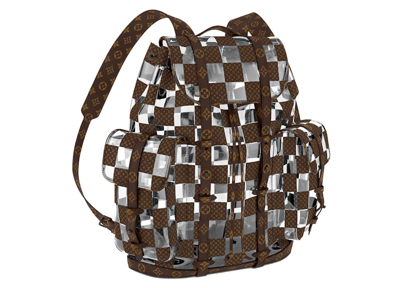 Louis Vuitton Christopher Backpack Brown/Clear