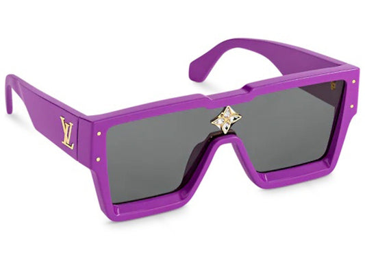 Louis Vuitton Cyclone Sunglasses Purple