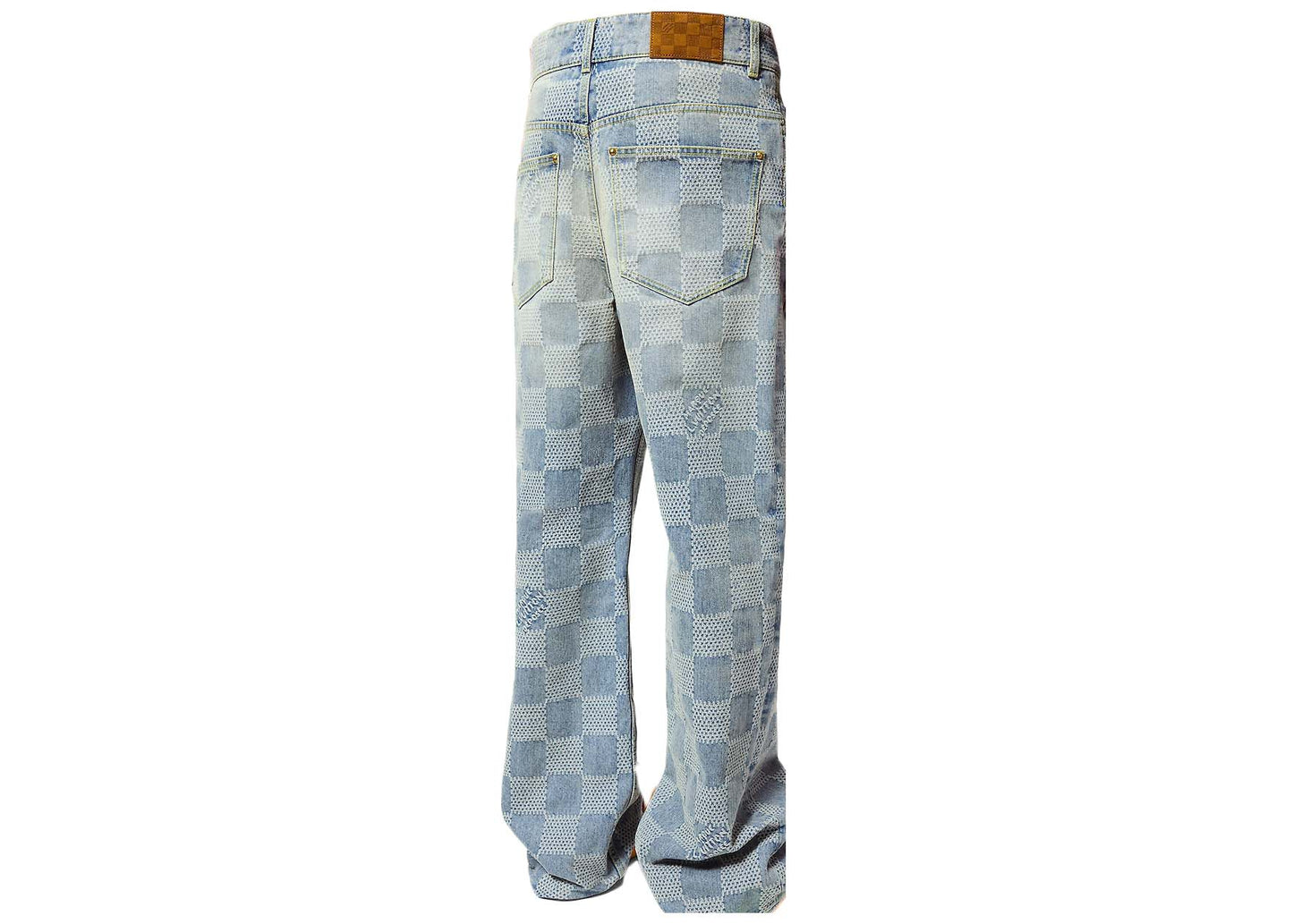 Louis Vuitton Damier Denim Skate Pants Indigo 