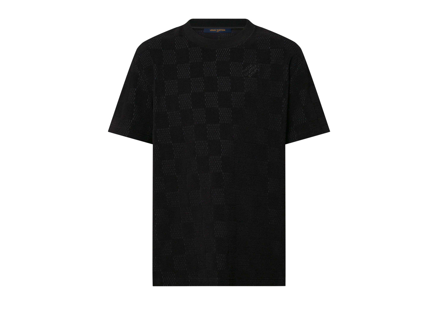 Louis Vuitton Damier French Terry Cotton T-shirt Meteorite 