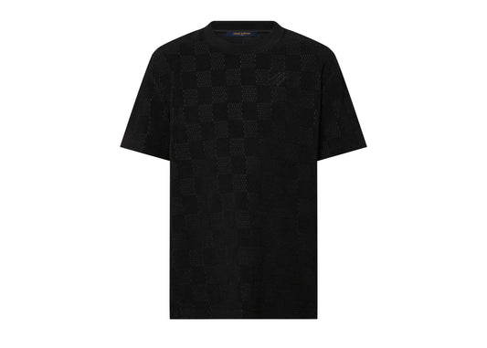 Louis Vuitton Damier French Terry Cotton T-shirt Meteorite