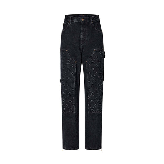 Louis Vuitton Denim Carpenter Jean Black