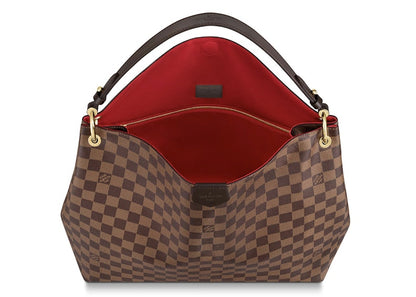 Louis Vuitton Graceful Damier Ebene MM Cerise Lining