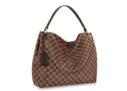 Louis Vuitton Graceful Damier Ebene MM Cerise Lining