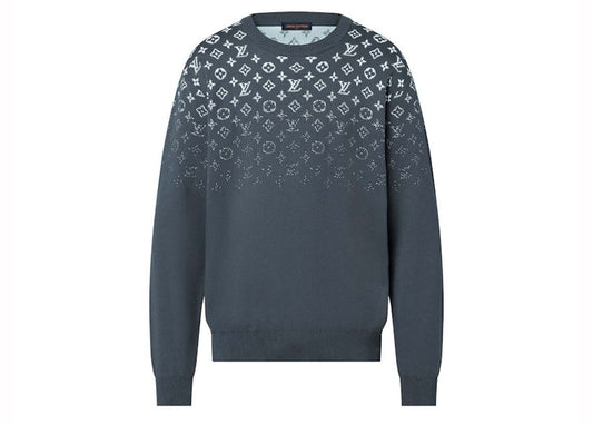 Louis Vuitton Gradient Cotton Crewneck Volcanic Ash