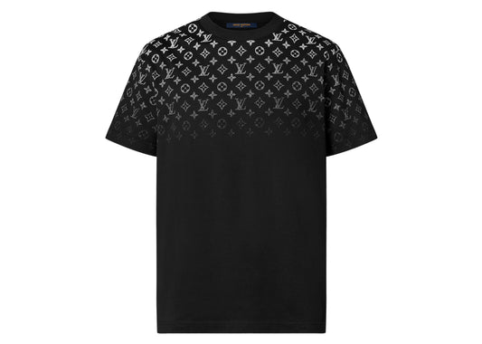 Louis Vuitton T-shirt en coton dégradé Blanc/Noir