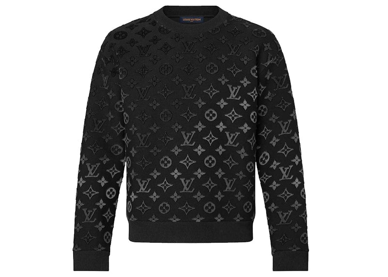 Louis Vuitton Gradient Monogram Fil Coupe Sweatshirt Multicolor