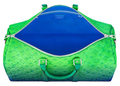 Louis Vuitton Keepall 50B Taurillon Illusion Blue/Green