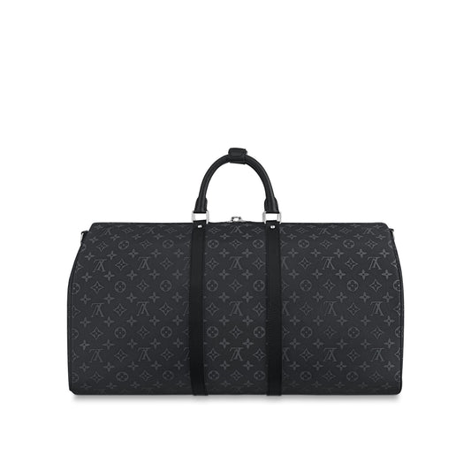 Louis Vuitton Keepall Bandouliere 50 Monogram Shadow Noir