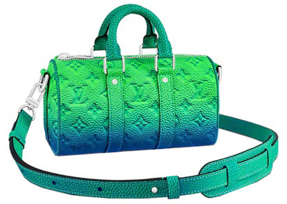 Louis Vuitton Keepall XS Taurillon Illusion Blue/Green