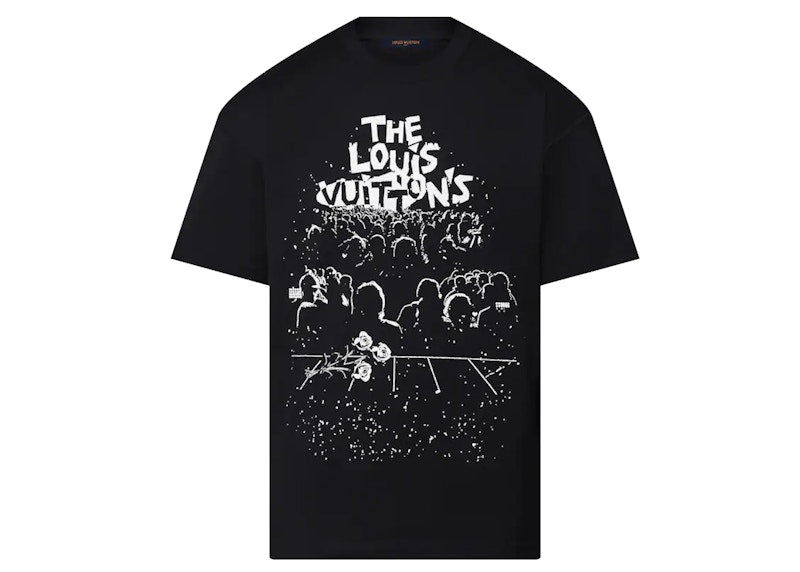 Louis Vuitton LV Concert Print T-shirt Black