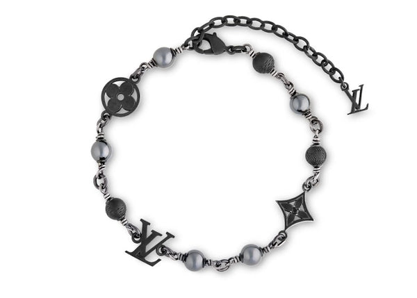 Louis Vuitton LV Pearls Bracelet Black