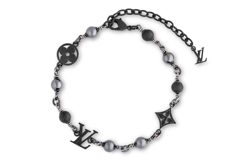 Louis Vuitton LV Pearls Bracelet Black