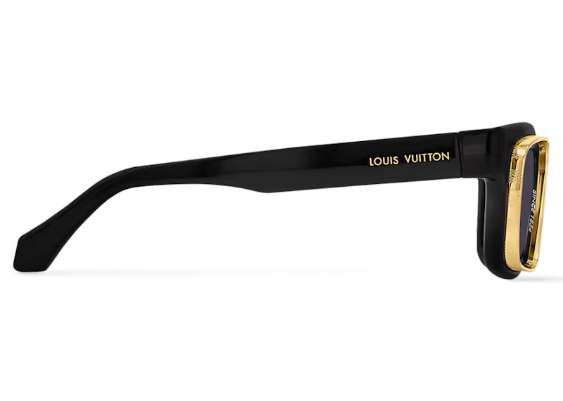 Louis Vuitton LV Super Vision Square Sunglasses Black (Z2599U)